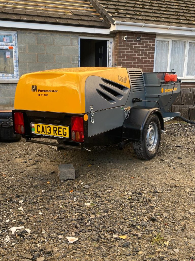 Liquid screeding - Maesymeillion