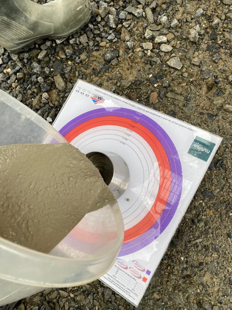 Liquid screeding - Maesymeillion